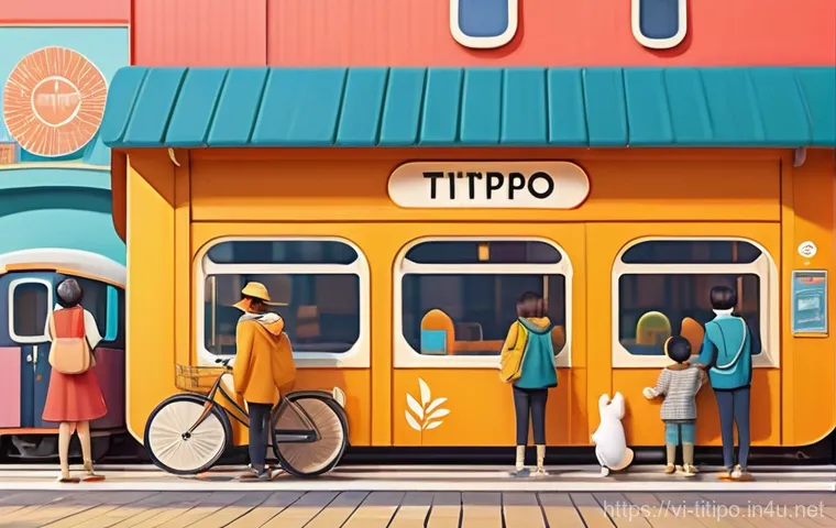 띠띠뽀 시청 후기 및 감상평 - An engaging and dynamic illustration depicting Logy, the large, responsible green cargo train, brave...