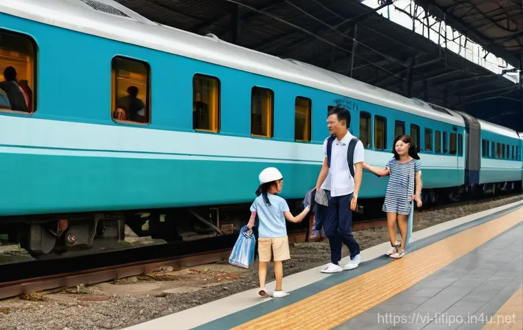 띠띠뽀와 철도 콘텐츠의 융합 가능성 - **Prompt 1: Joyful Toddler's Train Play at Home**
    A bright, cheerful image featuring a cute Viet...